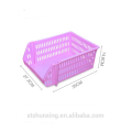 Panier de tiroir en plastique empilable multifonctionnel de support de stockage pour la vente en gros